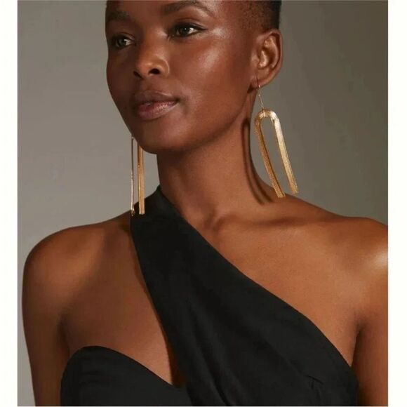 ANTHROPOLOGIE | HUTCH NEW! Black One Shoulder Romper Women’s Plus Size 20W - Picture 3 of 13